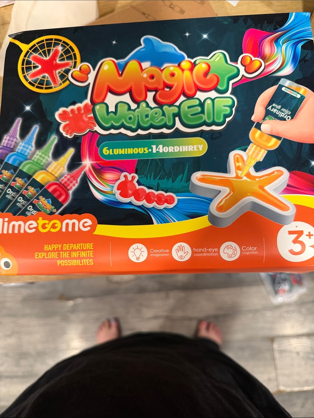 Magic Water Elf Paint Kit - Bright Multicolor Set